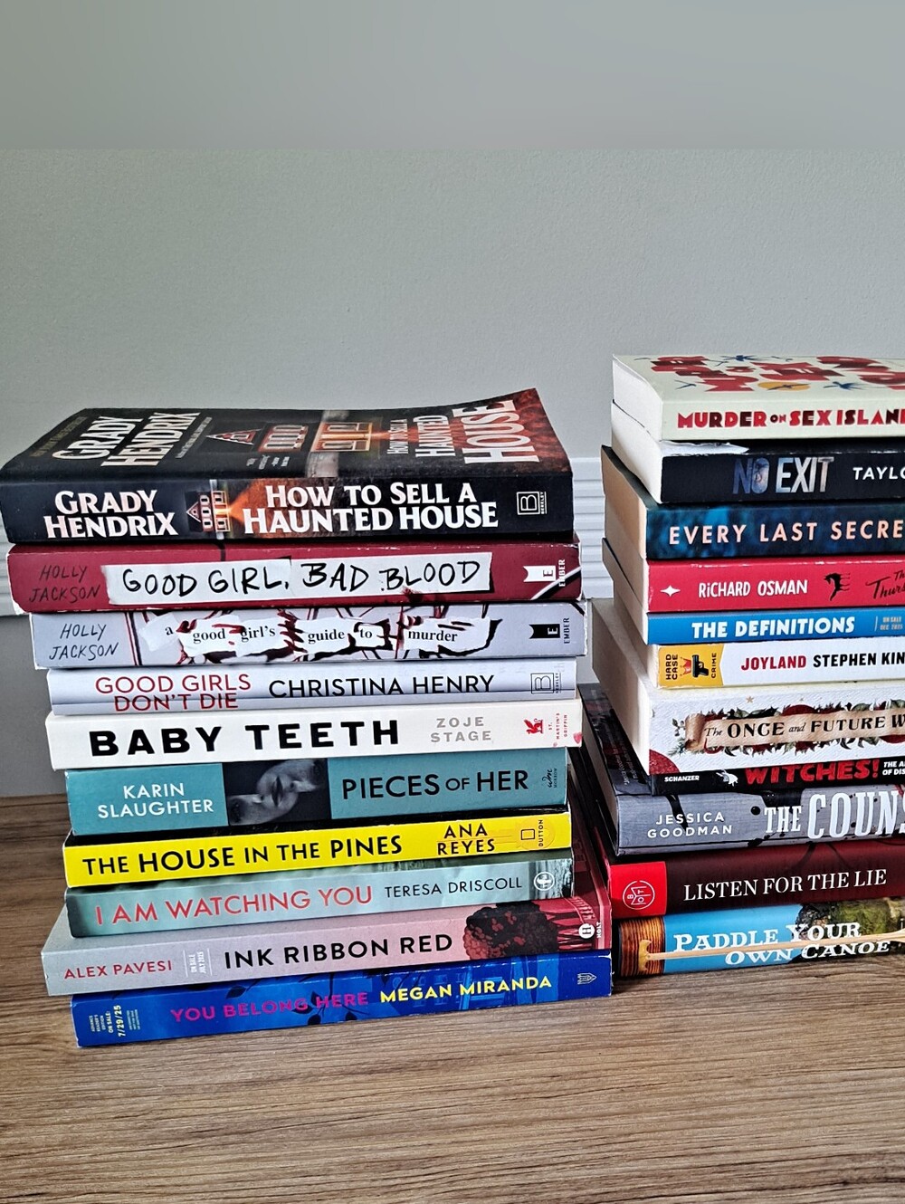 LOT of Novels (Pyschological Thrillers)